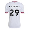 Fotbalový Dres Liverpool B. Barcola 29 Venkovní Dresy 2026-27 Fotbalový Dres Liverpool B. Barcola 29 Venkovní Dresy 2026-27