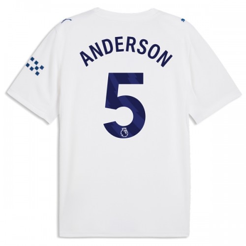 Fotbalový Dres Manchester City Anderson 5 Alternativní Dresy 2026-27 Fotbalový Dres Manchester City Anderson 5 Alternativní Dresy 2026-27