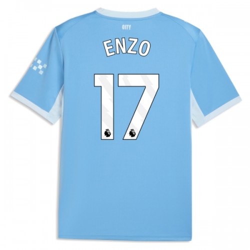 Fotbalový Dres Manchester City Enzo 17 Domácí Dresy 2026-27 Fotbalový Dres Manchester City Enzo 17 Domácí Dresy 2026-27