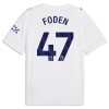 Fotbalový Dres Manchester City Foden 47 Alternativní Dresy 2026-27 Fotbalový Dres Manchester City Foden 47 Alternativní Dresy 2026-27