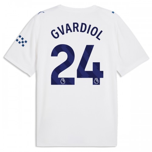 Fotbalový Dres Manchester City Gvardiol 24 Alternativní Dresy 2026-27 Fotbalový Dres Manchester City Gvardiol 24 Alternativní Dresy 2026-27