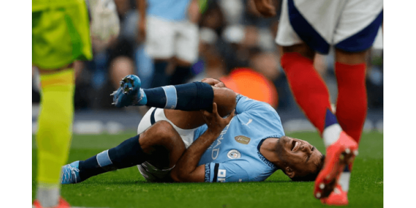 Rodri je vážně zraněný, Manchester City stojí před obrovskou výzvou