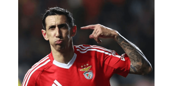 Di Maria dvakrát skóroval a dovedl Benficu do finále Ligového poháru