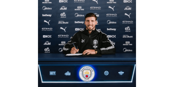 Manchester City prodloužil smlouvu s Rubenem Diasem do roku 2029