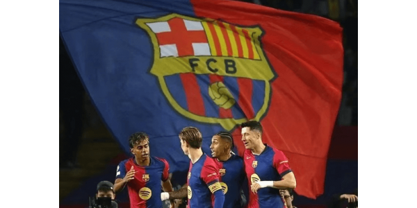 Nový trojzubec Barcelony září na Camp Nou! Barcelona porazila Dortmund 4:0!