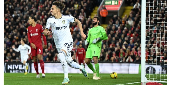 Liverpool doma prohrál 2:1 s Leeds United