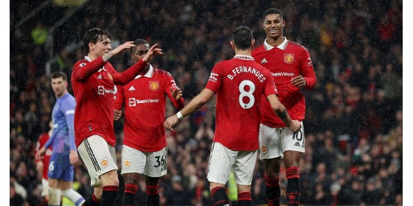 Manchester United bez Ronalda porazil Bournemouth 3:0