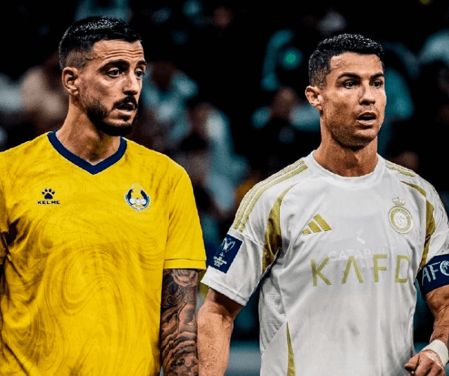 Cristiano Ronaldo skóroval dvakrát a na hřišti se znovu sešel se starými přáteli
