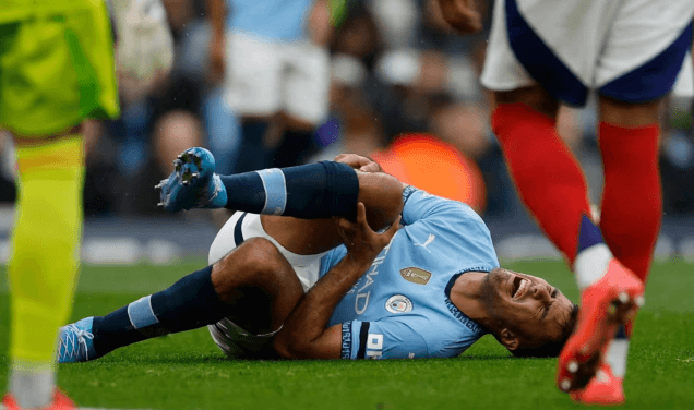 Rodri je vážně zraněný, Manchester City stojí před obrovskou výzvou