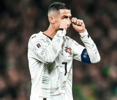 Cristiano Ronaldo dostal červenou kartu a odvolal se proti Portugalské fotbalové federaci