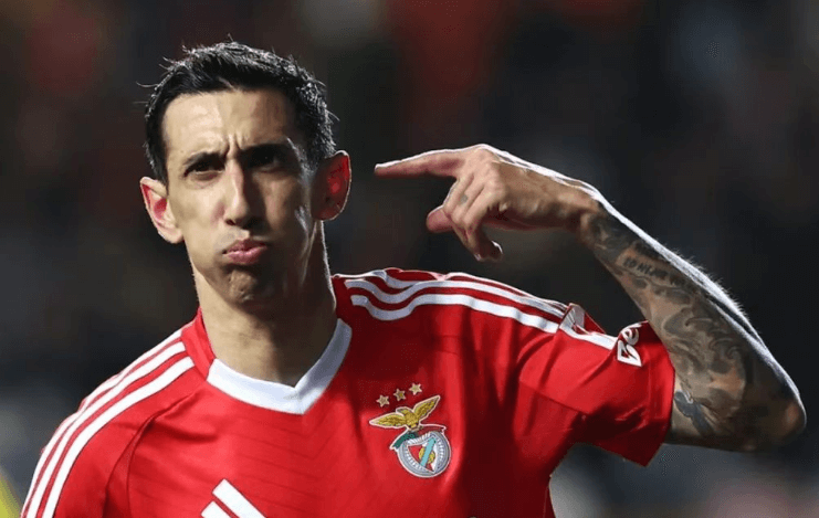 Di Maria dvakrát skóroval a dovedl Benficu do finále Ligového poháru