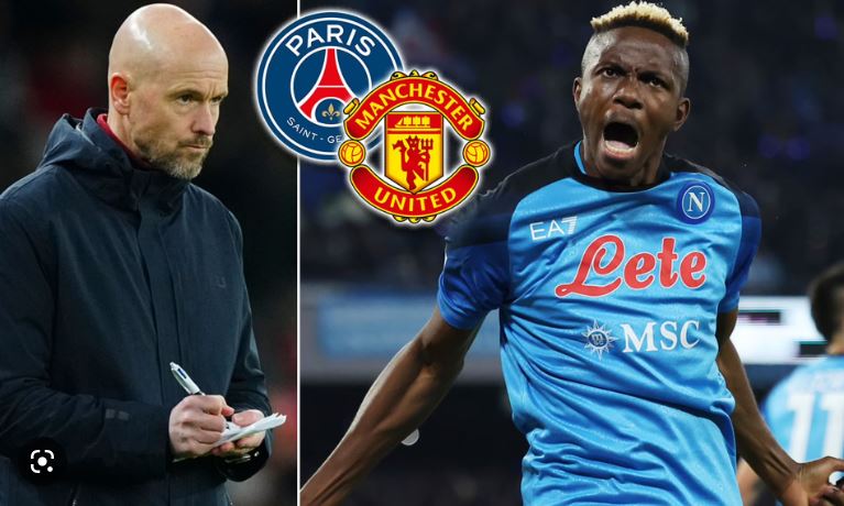 Nejlepší útočník Serie A Osimhen se připojí k Manchesteru United s přestupovou částkou 150 milionů eur?