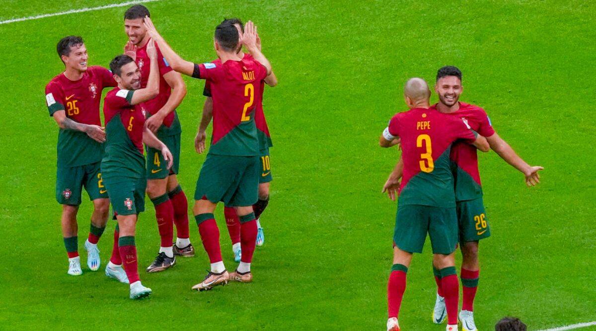 Velké vítězství Portugalska 6-1 Švýcarsko